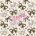 Printed Vinyl - Cheetah Bows | Printed Vinyl from The Glitter Guy