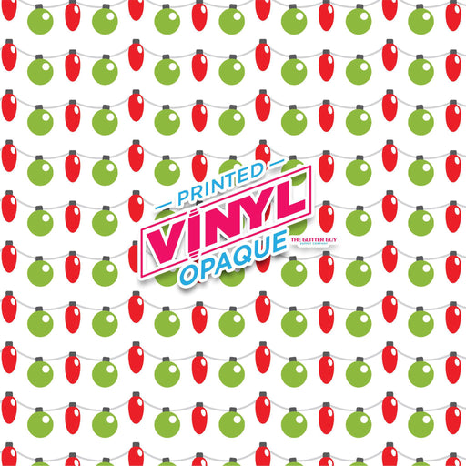 Printed Vinyl - Christmas Bulbs | from The Glitter Guy