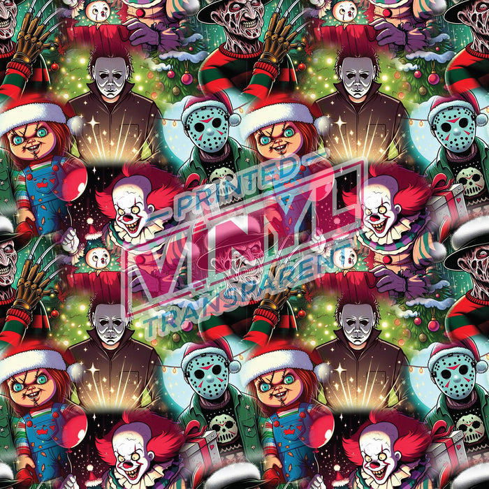 Printed Vinyl - Christmas Ghosts | from The Glitter Guy