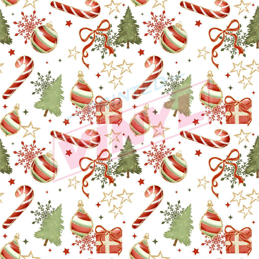 Printed Vinyl - Christmas Things Bright | Printed Vinyl from The Glitter Guy