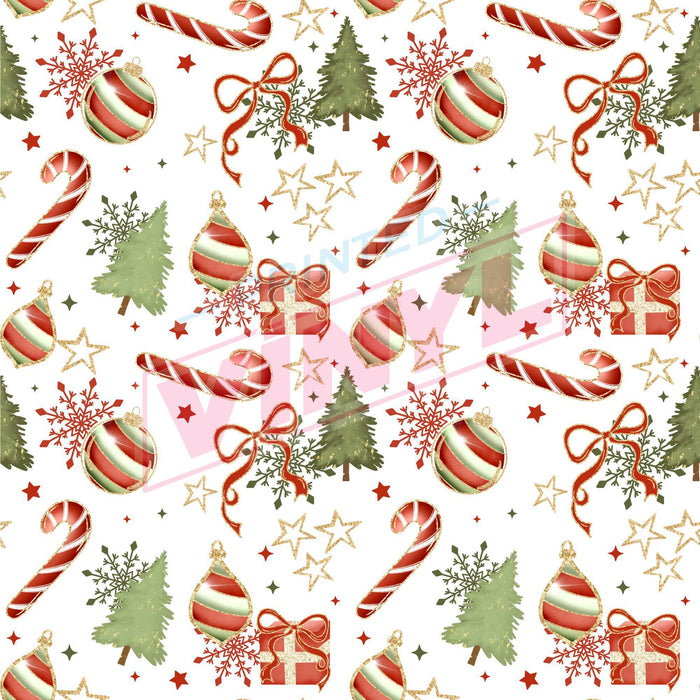 Printed Vinyl - Christmas Things Bright | Printed Vinyl from The Glitter Guy