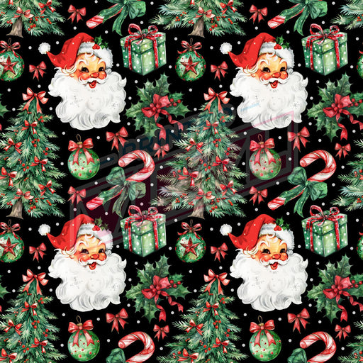 Printed Vinyl - Classic Santa | Printed Vinyl from The Glitter Guy