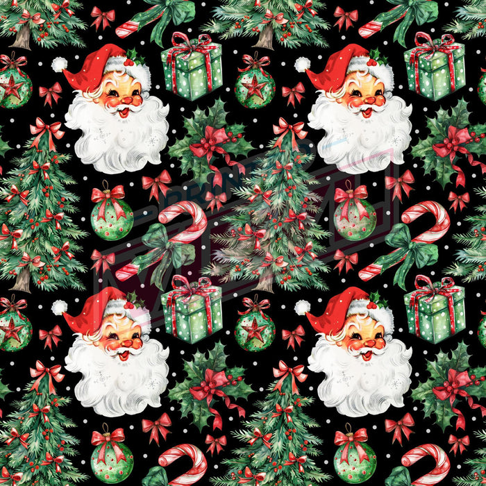 Printed Vinyl - Classic Santa | Printed Vinyl from The Glitter Guy