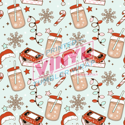 Printed Vinyl - Coffee & Christmas Movies | Printed Vinyl from The Glitter Guy