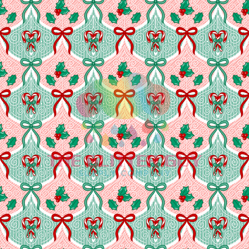 Printed Vinyl - Coquette Christmas | Printed Vinyl from The Glitter Guy