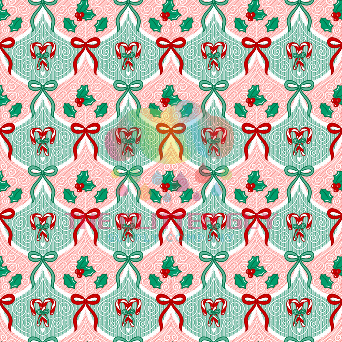 Printed Vinyl - Coquette Christmas | Printed Vinyl from The Glitter Guy