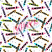 Printed Vinyl - Crayons | Printed Vinyl from The Glitter Guy