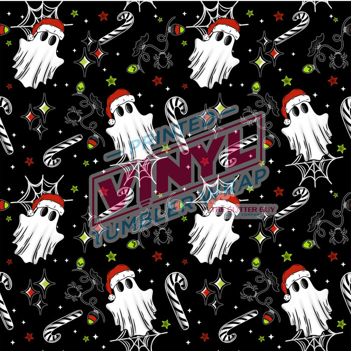 Printed Vinyl - Creepmas Ghost | Printed Vinyl from The Glitter Guy
