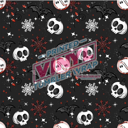 Printed Vinyl - Creepy Christmas Ornaments | Printed Vinyl from The Glitter Guy
