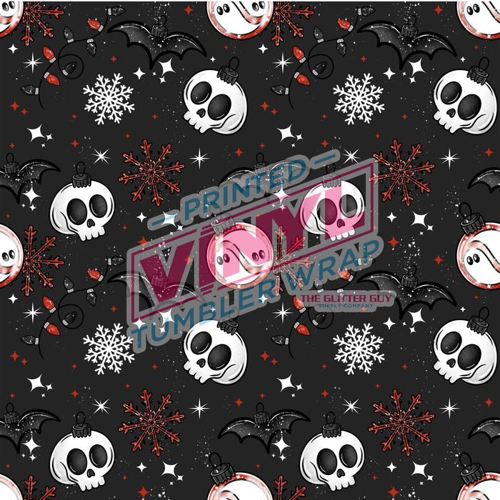 Printed Vinyl - Creepy Christmas Ornaments | Printed Vinyl from The Glitter Guy