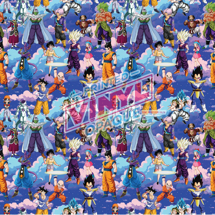 Printed Vinyl - DBZ | Printed Vinyl from The Glitter Guy