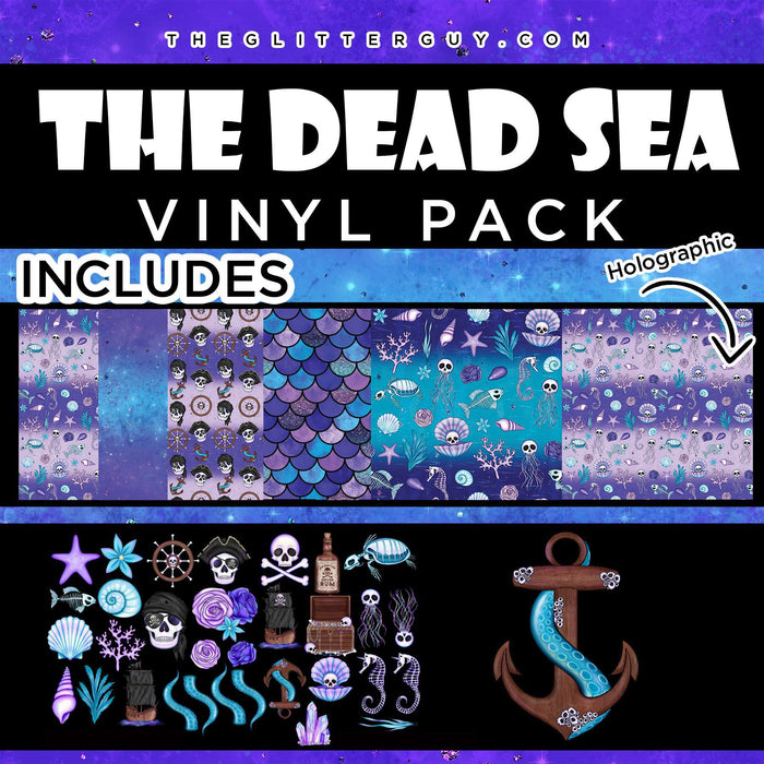 Printed Vinyl - Dead Sea Pack | Printed Vinyl from The Glitter Guy