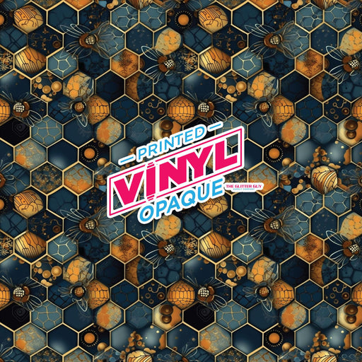 Printed Vinyl - Designer Hive | Printed Vinyl from The Glitter Guy