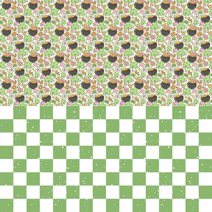 Printed Vinyl Duo's - Pot O Luck | Printed Vinyl from The Glitter Guy