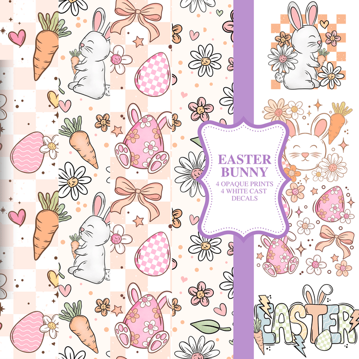 Printed Vinyl - Easter Bunny Bundle | Printed Vinyl from The Glitter Guy
