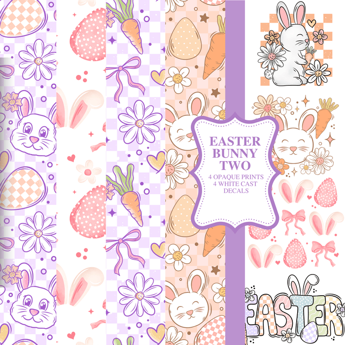 Printed Vinyl - Easter Bunny Two Bundle | Printed Vinyl from The Glitter Guy