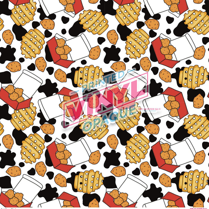 Printed Vinyl - Eat More Chicken | Printed Vinyl from The Glitter Guy