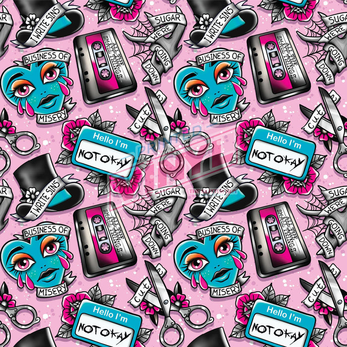 Printed Vinyl - Emo Songs | Printed Vinyl from The Glitter Guy