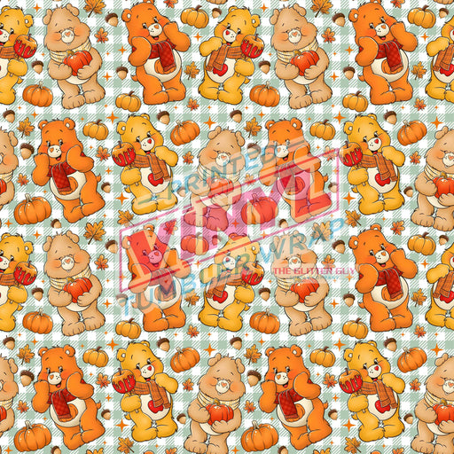 Printed Vinyl - Fall Bears | Printed Vinyl from The Glitter Guy