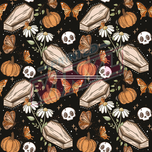 Printed Vinyl - Fall Coffins | Printed Vinyl from The Glitter Guy