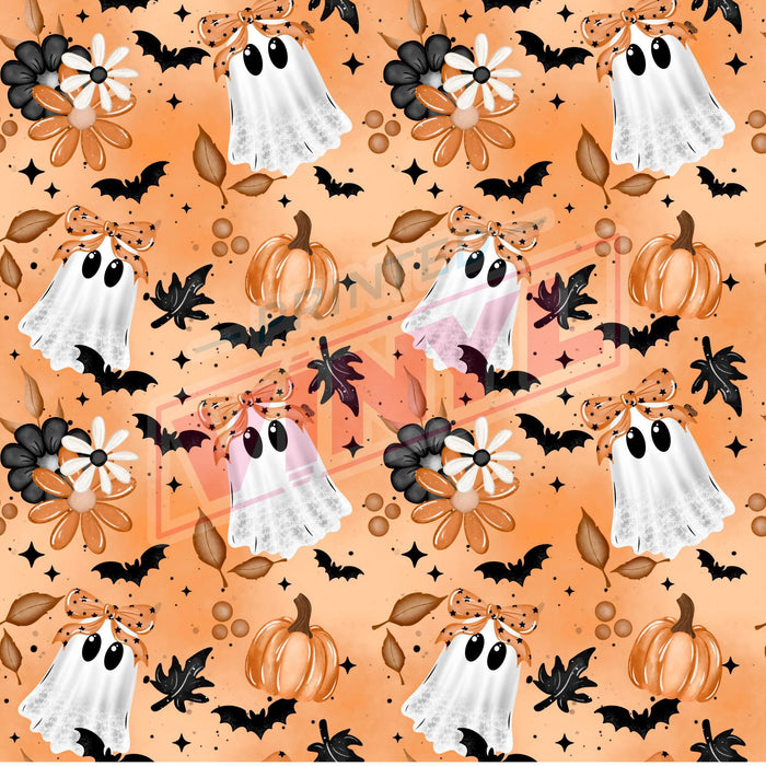 Printed Vinyl - Fall Lace Ghosts | Printed Vinyl from The Glitter Guy