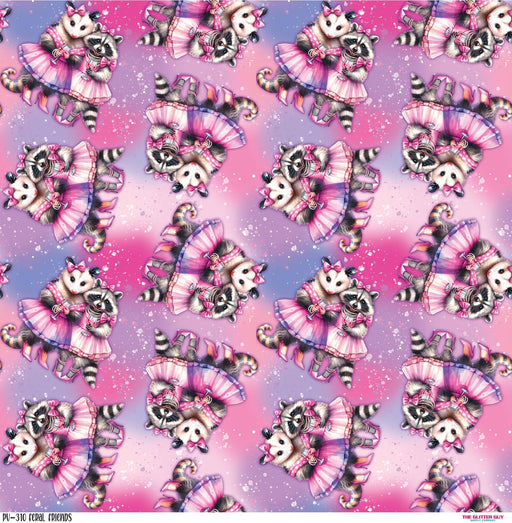 Printed Vinyl - Feral Friends | Printed Vinyl from The Glitter Guy