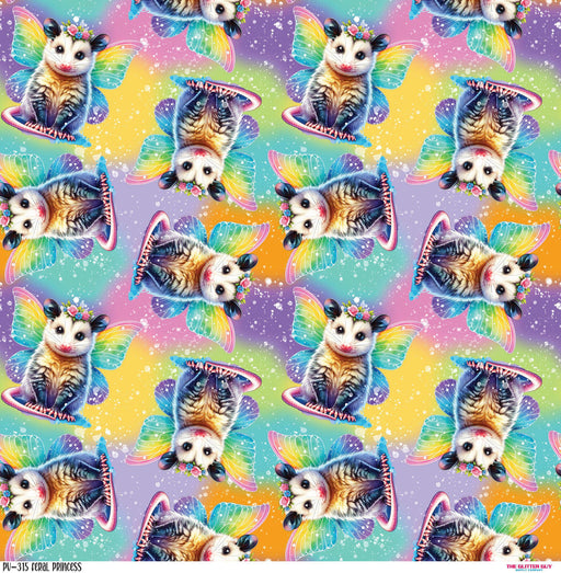 Printed Vinyl - Feral Princess | Printed Vinyl from The Glitter Guy