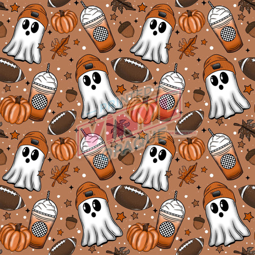Printed Vinyl - Football Ghostie | Printed Vinyl from The Glitter Guy