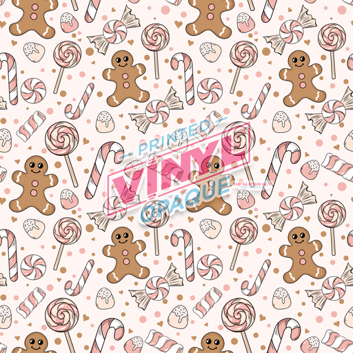 Printed Vinyl - Gingerbread | Printed Vinyl from The Glitter Guy