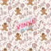 Printed Vinyl - Gingerbread | Printed Vinyl from The Glitter Guy