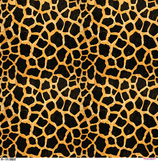 Printed Vinyl - Giraffe Print | Printed Vinyl from The Glitter Guy