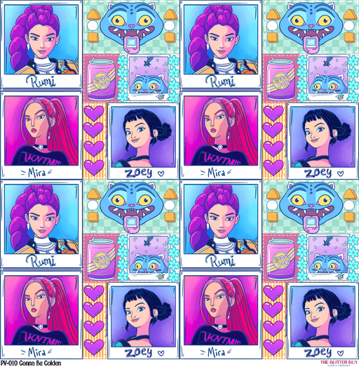 Printed Vinyl - Gonna Be Golden | Printed Vinyl from The Glitter Guy