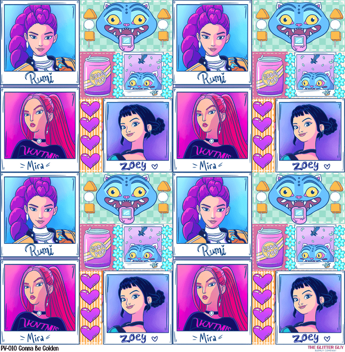 Printed Vinyl - Gonna Be Golden | Printed Vinyl from The Glitter Guy