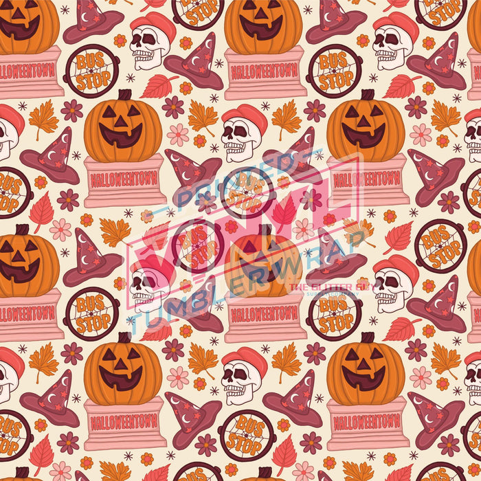 Printed Vinyl - Halloween Town | Printed Vinyl from The Glitter Guy
