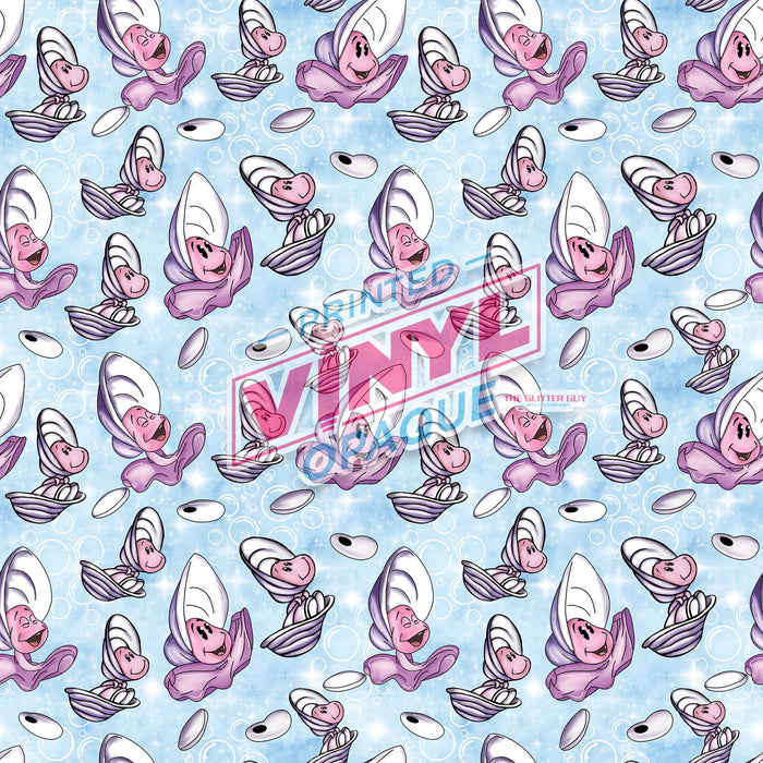 Printed Vinyl - Happy Clams | Printed Vinyl from The Glitter Guy