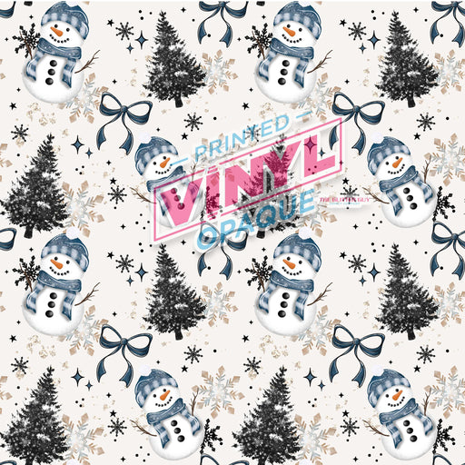 Printed Vinyl - Happy Snowman | Printed Vinyl from The Glitter Guy