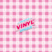 Printed Vinyl - Heart Plaids | Printed Vinyl from The Glitter Guy