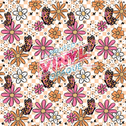 Printed Vinyl - Hello Spring | Printed Vinyl from The Glitter Guy