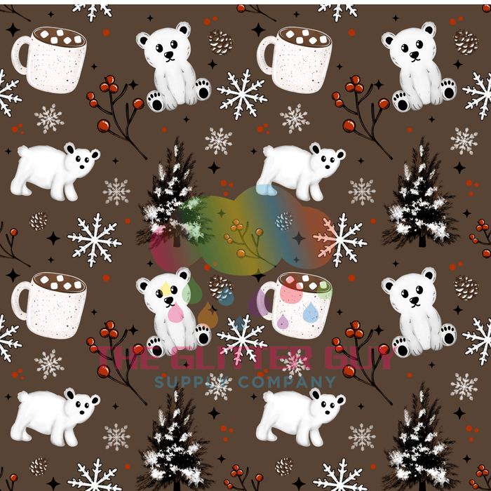 Printed Vinyl - Hello Winter | Printed Vinyl from The Glitter Guy