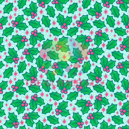 Printed Vinyl - Holly Jolly | Printed Vinyl from The Glitter Guy