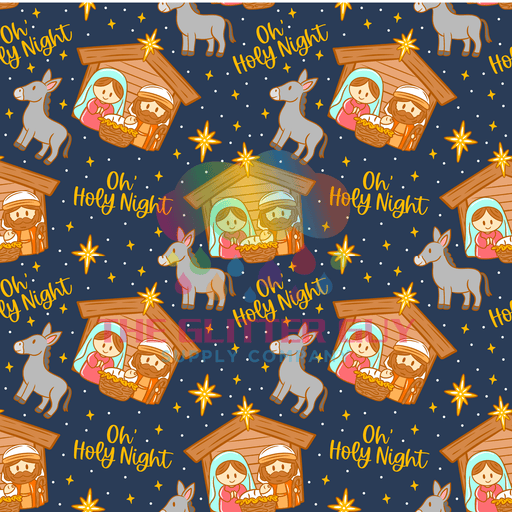Printed Vinyl - Holy Night | Printed Vinyl from The Glitter Guy