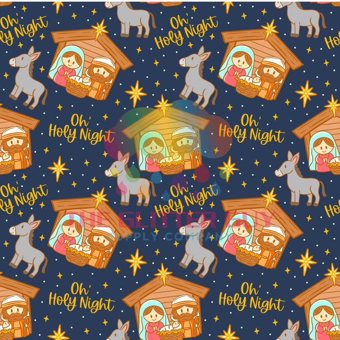 Printed Vinyl - Holy Night | Printed Vinyl from The Glitter Guy