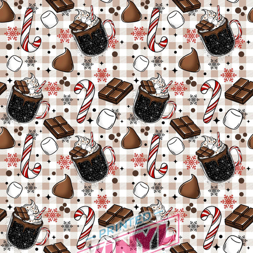 Printed Vinyl - Hot Cocoa Weather | Printed Vinyl from The Glitter Guy