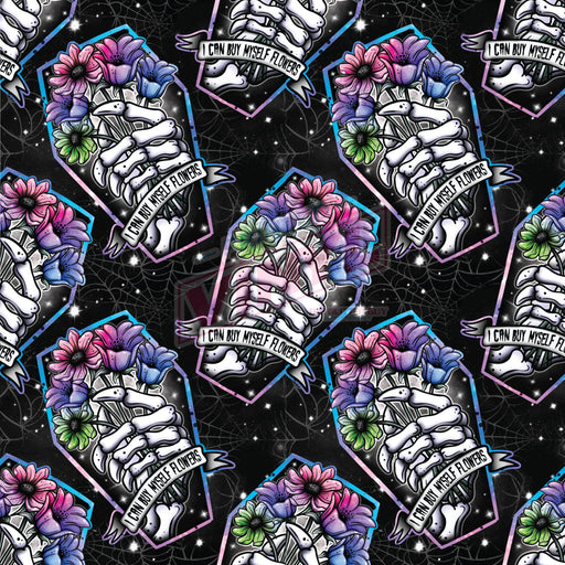 Printed Vinyl - I Can Buy Myself Flowers | Printed Vinyl from The Glitter Guy