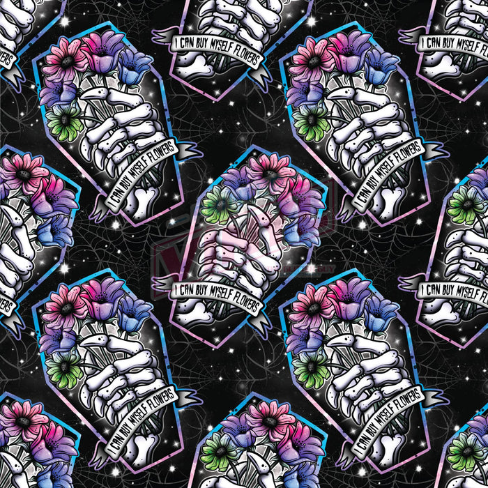 Printed Vinyl - I Can Buy Myself Flowers | Printed Vinyl from The Glitter Guy