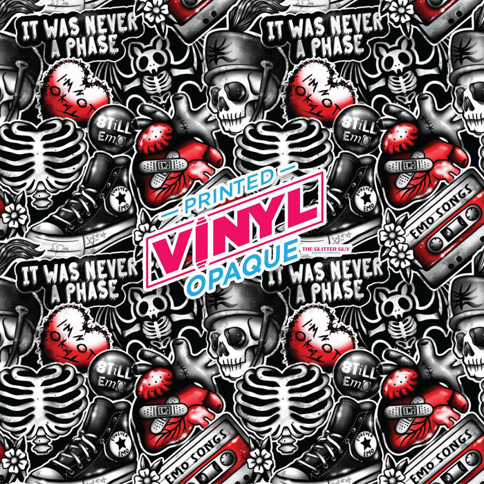 Printed Vinyl - It Was Never A Phase | Printed Vinyl from The Glitter Guy