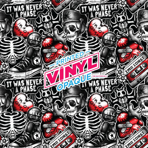 Printed Vinyl - It Was Never A Phase | Printed Vinyl from The Glitter Guy