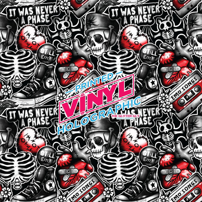 Printed Vinyl - It Was Never A Phase | Printed Vinyl from The Glitter Guy