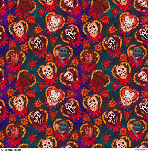 Printed Vinyl - Killer Tattoos | Printed Vinyl from The Glitter Guy