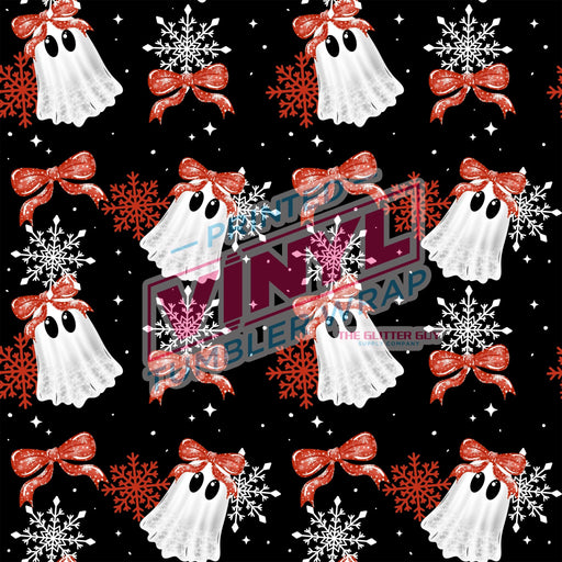 Printed Vinyl - Lace Ghost Snowflakes | Printed Vinyl from The Glitter Guy